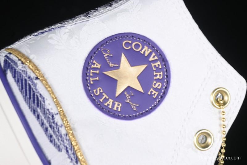 Converse 1970s CNY Year of the Snake Limited Edition High-Top Canvas Sneakers with Thick Sole - A13353C