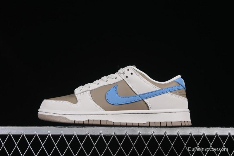Nike Dunk Low Retro Premium Casual Sneakers in Caramel Cream - HQ1175-240