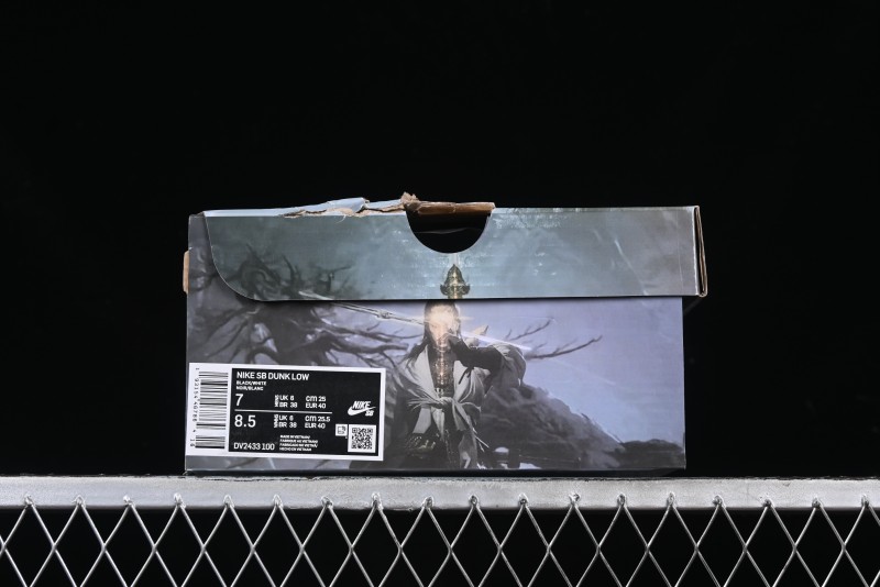 Nike SB Dunk Low Black Myth Game Theme Erlang Shen Low-Top Casual Skate Shoes - DV2433-100