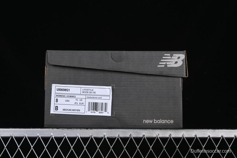 New Balance 9060 Retro Casual Running Sneakers with ABZORB Cushioning Technology - U9060WG1