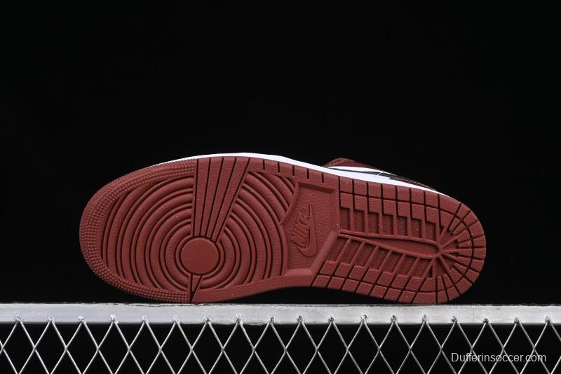 Nike Air Jordan 1 Low AJ1 White University Red Casual Sneakers - HF3148-102