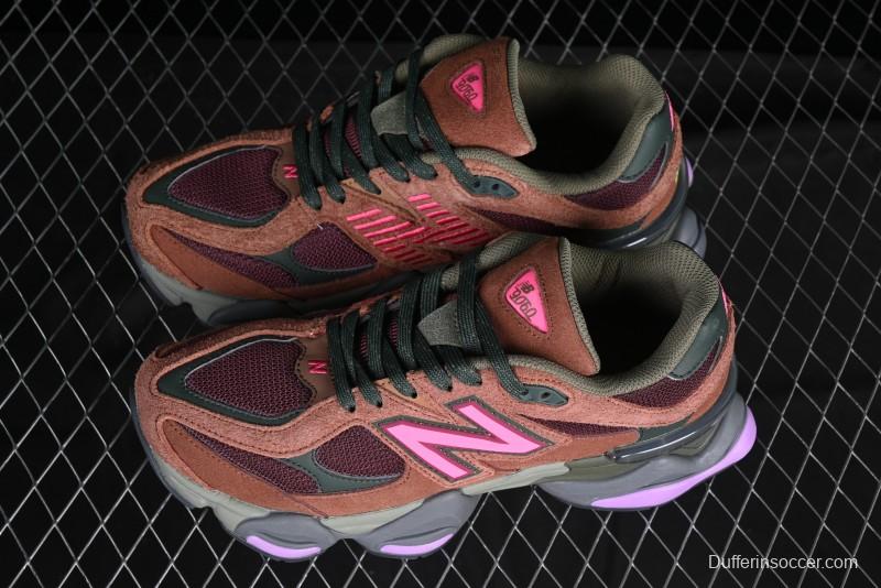 New Balance 9060 Retro Casual Running Shoes with ABZORB Cushioning Technology - U9060BUR