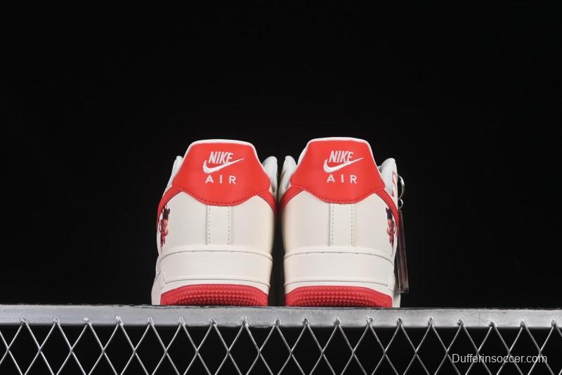 Nike Air Force 1 '07 Low Nezha Collaboration Demon Pill Low-Top Casual Sneakers - XZ6188-199