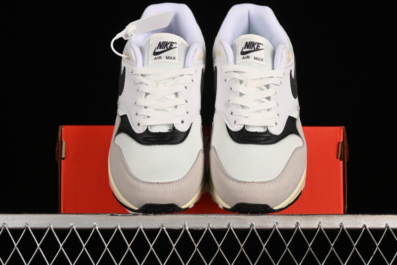 Nike Air Max 1 Retro Running Shoes with Half-Sole Air Cushion - HJ3498-007