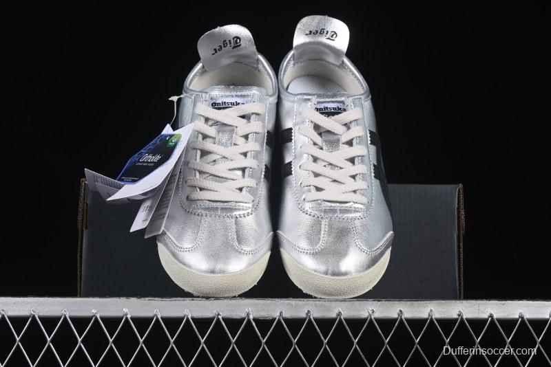 Onitsuka Tiger Mexico 66 Low-Top Leather Sneakers for Casual Running and Leisure - 1183B566-020