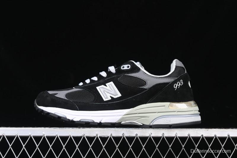 New Balance Made In USA M993 Series Classic Retro Casual Running Shoes - MR993BK