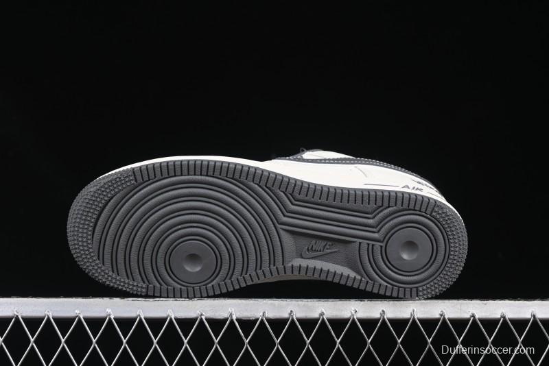 Nike Air Force 1 '07 Low Stussy Collaboration Granite Grey Low-Top Casual Sneakers - XZ6188-226
