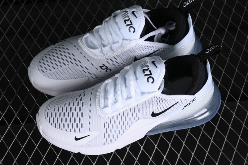Nike Max 270 Running Shoes with Half-Sole Air Cushion - AH8050-100