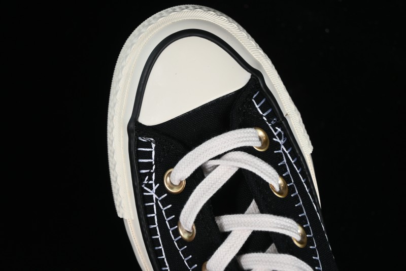 Converse All Star Lift Platform Sneakers with Daisy Stitch Detail - A08731C