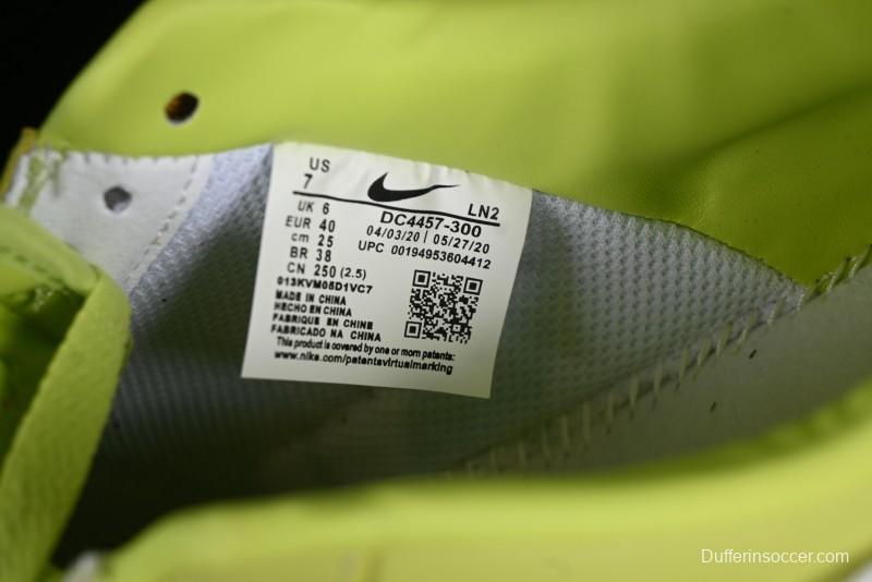 Nike CPFM x Nike Air Force 1 '07 Low Casual Sneakers in Lemon Green with SUNSHINE Design - DC4457-300