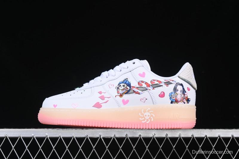 Nike Air Force 1 '07 Low Empress Snake Princess One Piece Boa Hancock Casual Sneakers - FZ5741-119