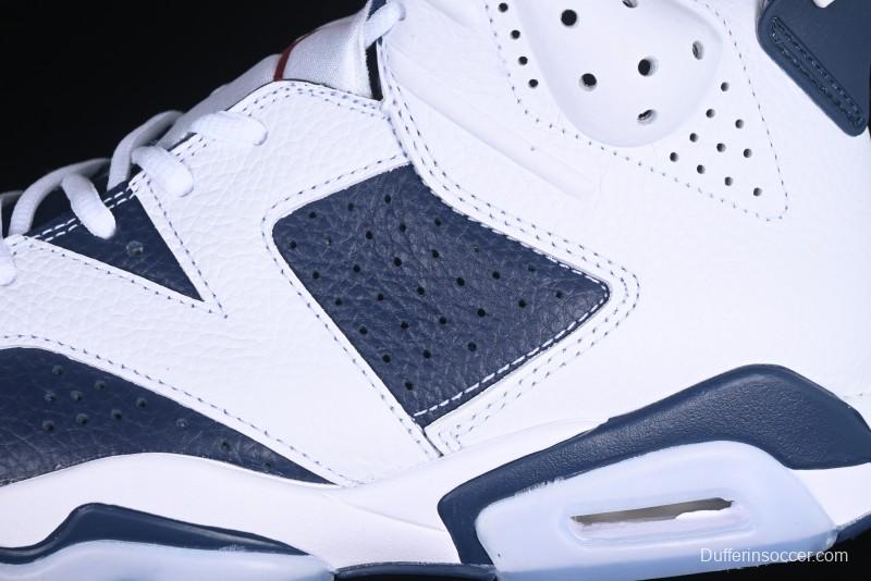 Nike Air Jordan 6 Retro "Olympic" Basketball Shoes - CT8529-164