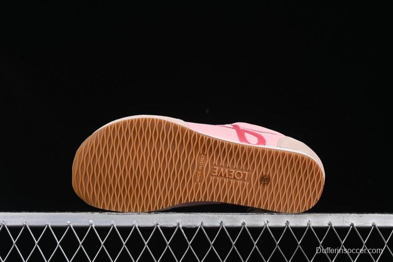 Loewe Ballet Runner 2.0 Sneakers Retro Style Lightweight Casual Sports Shoes - Pink Rose