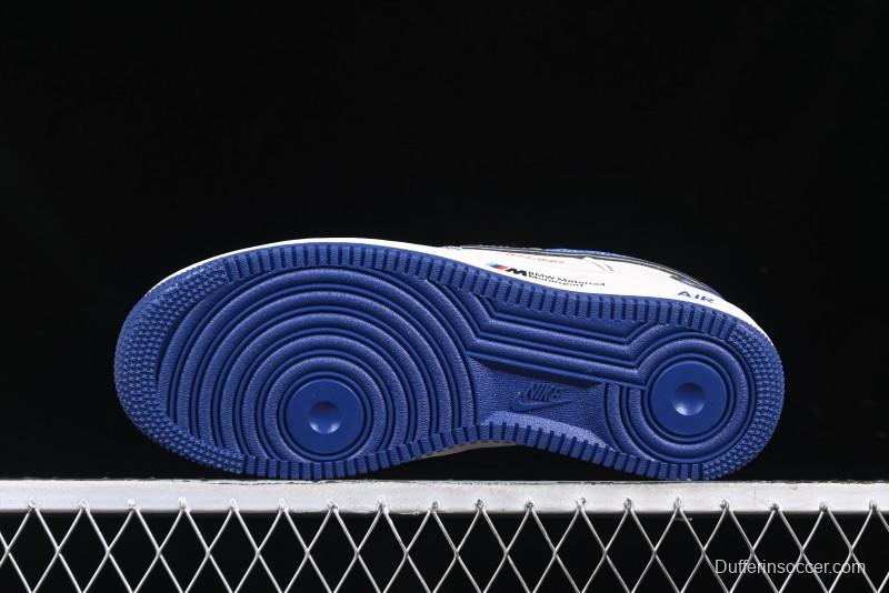 Nike Air Force 1 '07 Low BMW Collaboration Sky Blue White Low-Top Casual Sneakers - DM6688-017