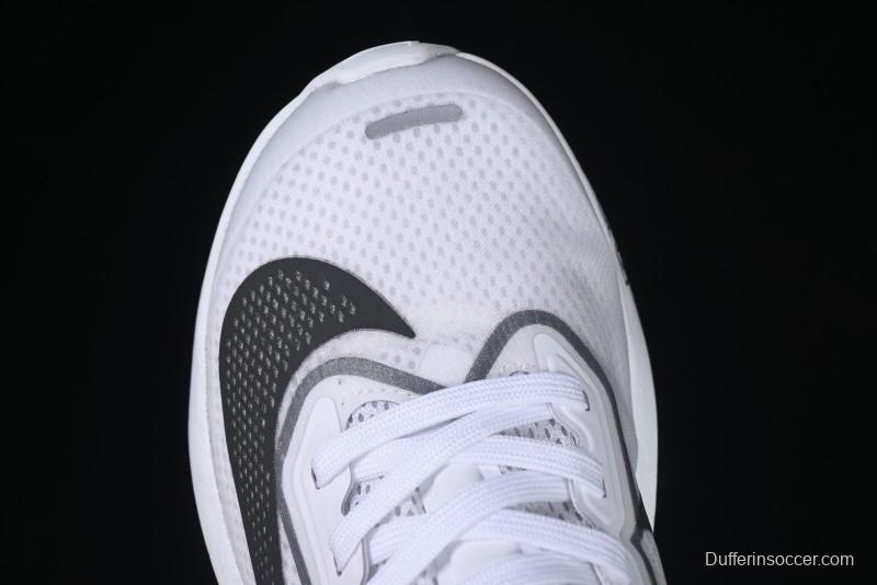 Nike Zoom Fly 6 Lightweight Responsive Running Shoes with React Foam and Carbon Fiber Plate - FN8454-100