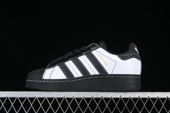 Adidas Originals Superstar XLG Casual Sneakers with Shell Toe and Thick Sole - IE8409