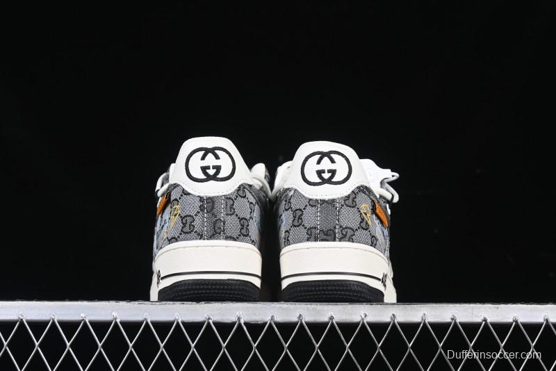 Nike Air Force 1 '07 Low Hip Hop Gucci Style Casual Sneakers - BD0077-555