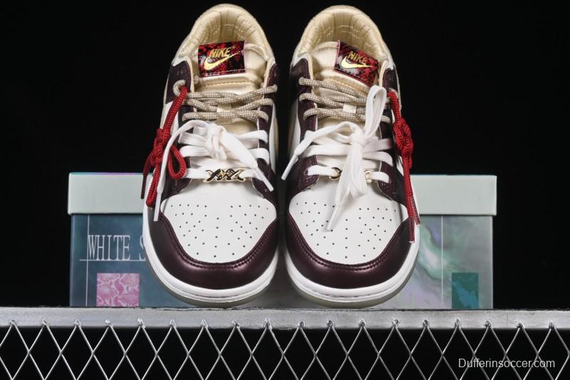 Nike Dunk Low Year of the Snake Limited Edition Low-Top Casual Sneakers - HV5991-171