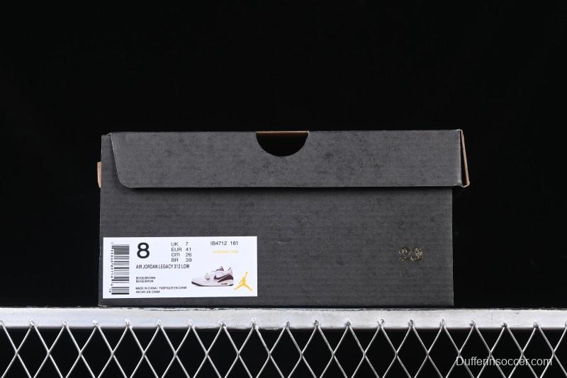 Nike Air Jordan Legacy AJ312 Low Top Sneakers with Velcro Strap and Triple Design - IB4712-161