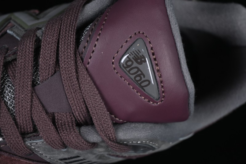 New Balance 9060 Retro Casual Running Sneakers with ABZORB Cushioning Technology - U9060BCG