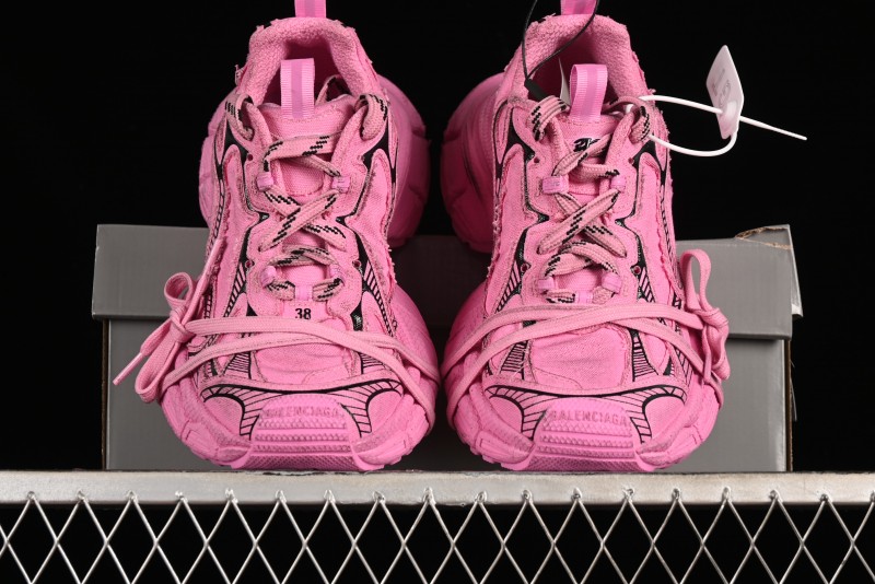 Balenciaga Phantom Sneaker Ten-Gen Trend Running Shoes with Transparent Heel Strap - W3XDC5000
