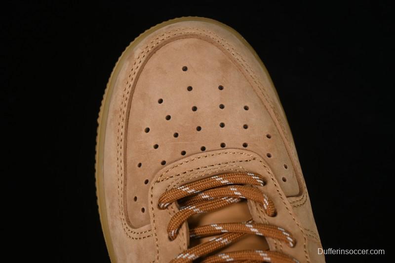 Nike Air Force 1 '07 WB Low-Top Sneakers with Full-Length Hexagonal Air Cushion - CJ9179-200
