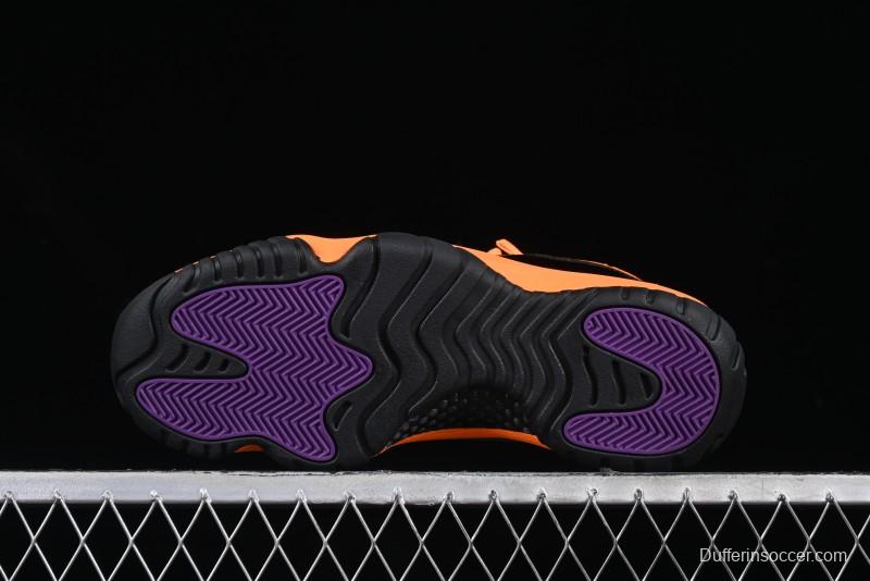 Nike Air Jordan 11 Retro High Top Basketball Shoes in Black/Orange - CT8012-800