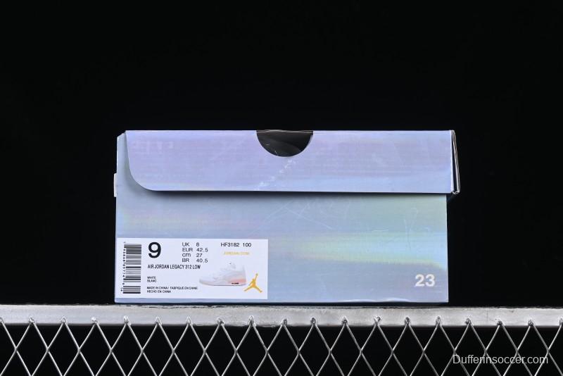 Nike Air Jordan Legacy 312 Low Retro Sneakers with Triple Strap Design - HF3182-100