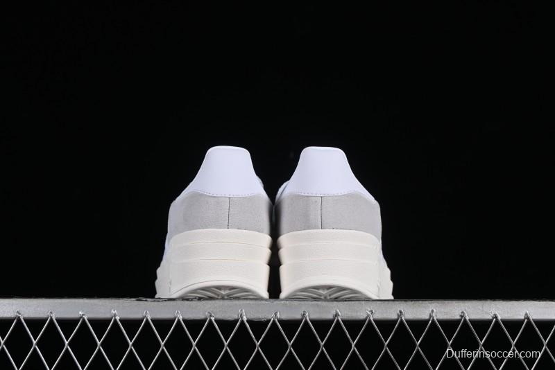 Adidas Originals Gazelle Bold HQ6893 Low-Top Sneakers with Thick Sole for Casual Wear, Slip-Resistant and Durable