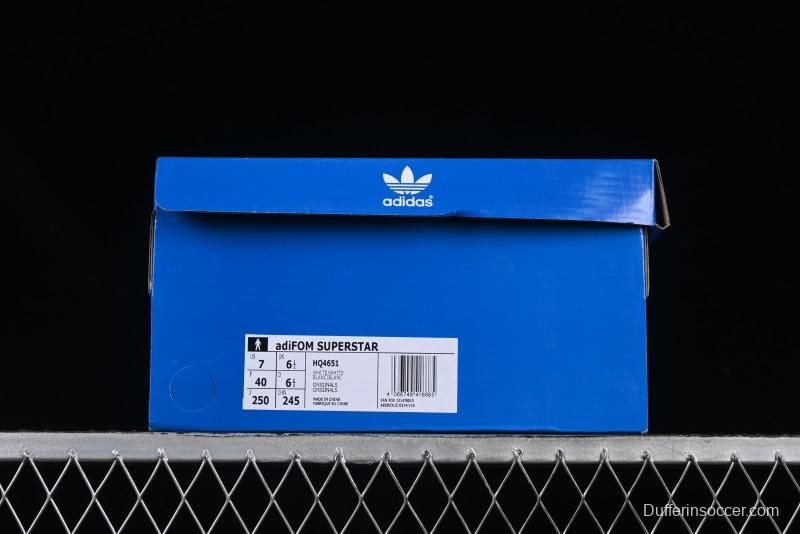 Adidas Originals Adifom Superstar Sustainable Foam Slip-On Sneakers with Metaverse Concept - HQ4651