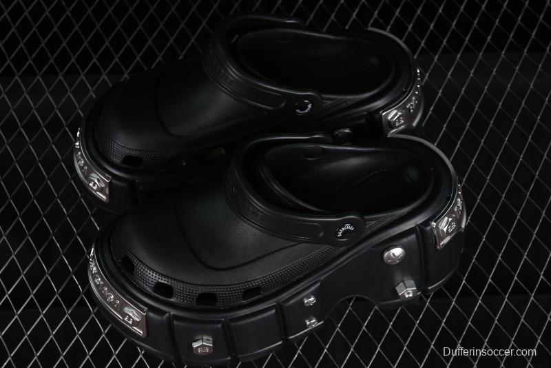 Balenciaga Hardcrocs Slide EVA Round Toe Ultra Thick Sole Clog Sandals - W1S8N1081