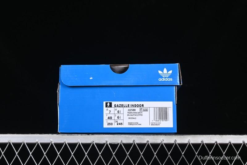 Adidas Origials Gazelle Indoor JI2588 Retro Casual Slip-Resistant Wear-Resistant Low-Top Sneakers - JI2588