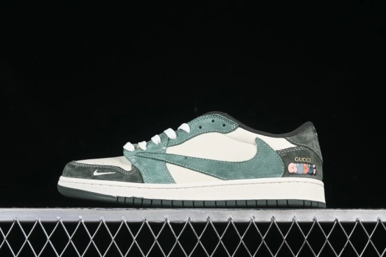 Nike Travis Scott x Fragment Design x Air Jordan 1 Low OG SP Sneakers - XS2024-026