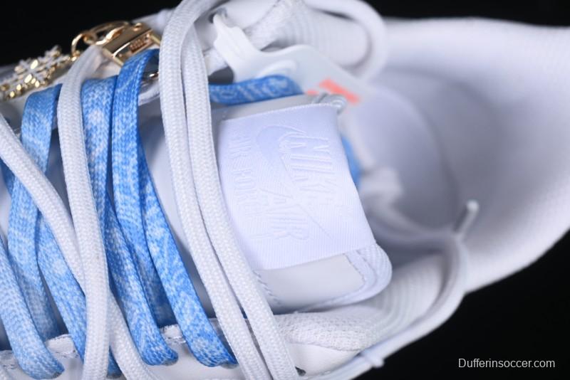 Nike Air Force 1 '07 Low Snow Tie-Dye Casual Sneakers with Lace-Up Closure - ZH0316-057