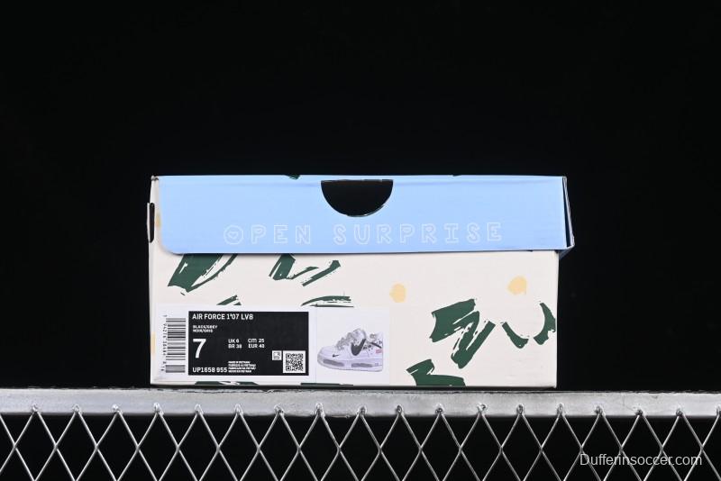 Supreme x Nike Air Force 1 '07 Low "Box Logo" Casual Sneakers - UP1658-955