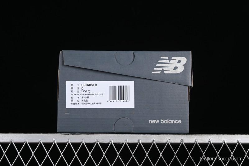 Joe Freshgoods x New Balance NB9060 Retro Casual Running Sneakers with ABZORB Cushioning - U9060SFB