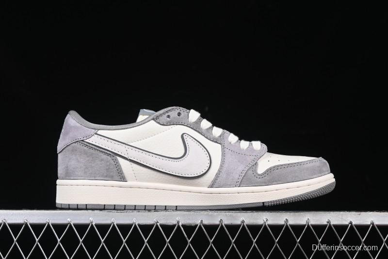 Nike Travis Scott x Fragment Design x Air Jordan 1 Low OG SP AJ1 Sneakers - DM9288-001