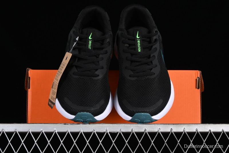 Nike Revolution 7 Wide Running Shoes with Breathable Mesh and Durable Cushioning - FB2207-004