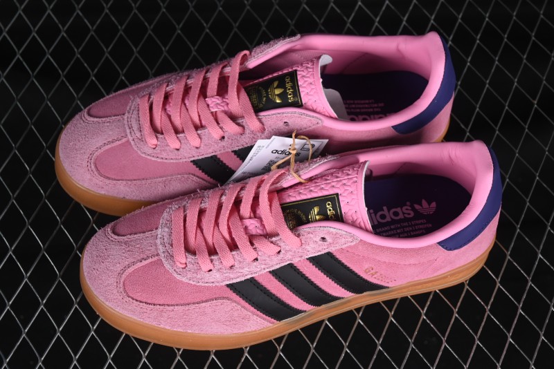 Adidas Originals Gazelle Indoor Retro Casual Slip-Resistant Wear-Resistant Low-Top Sneakers - IE7002