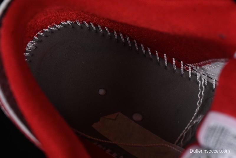 Nike Air Jordan 1 Low AJ1 White Red Casual Sneakers - HJ9338-106