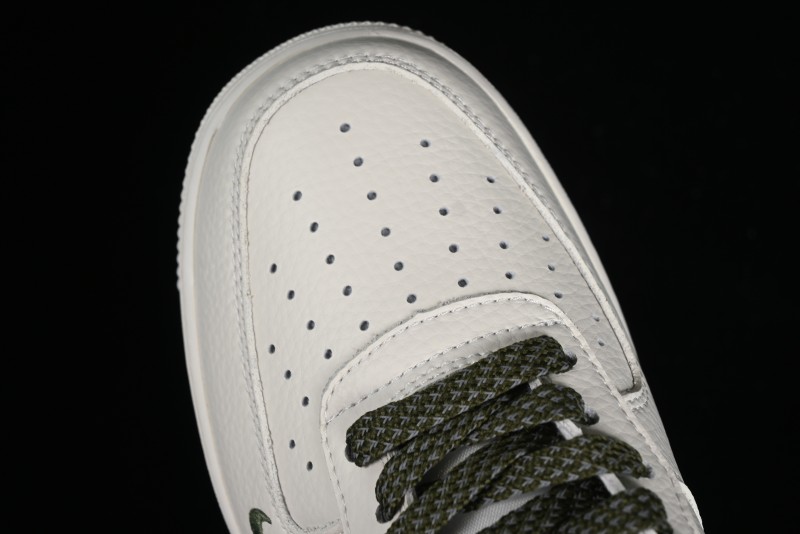 Nike Air Force 1 '07 Low Classic Military Green Mini Swoosh Starry Sky Casual Sneakers - MJ0319-022