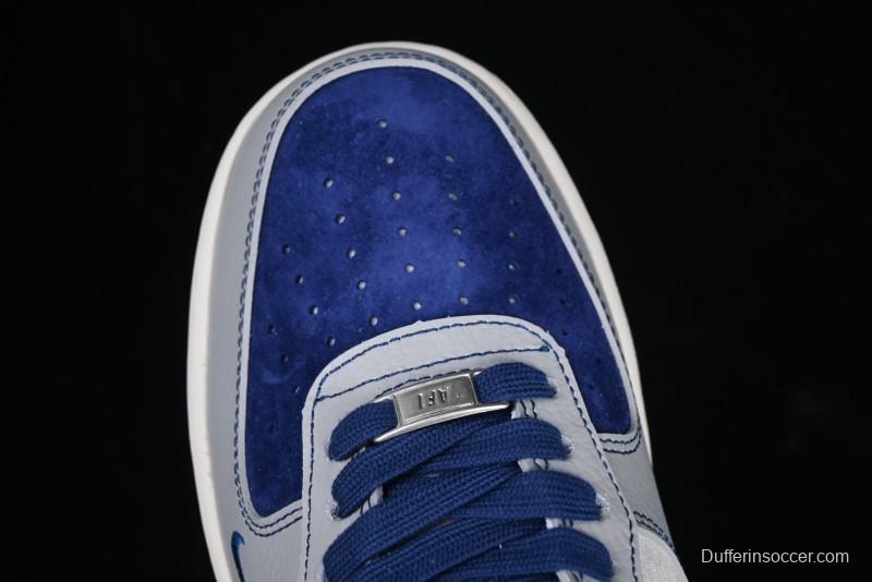 Nike Air Force 1 '07 Low BMW Collaboration Sky Blue White Low-Top Casual Sneakers - DM6688-017