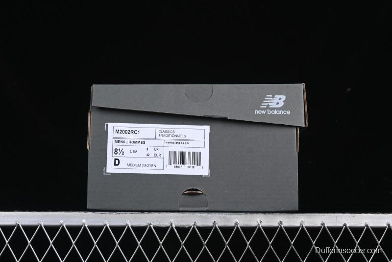 New Balance 2002 Series Retro Casual Running Shoes with Upgraded N-ERGY Cushion - M2002RC1