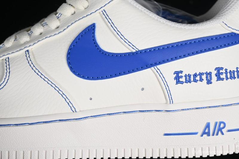 Nike Vlone x Air Force 1 '07 Low Collaboration Light Blue Casual Sneakers - AA5360-011