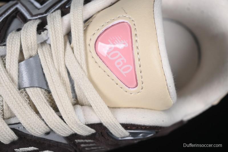 New Balance NB9060 Series Retro Casual Running Shoes with ABZORB Cushioning - U9060FLP