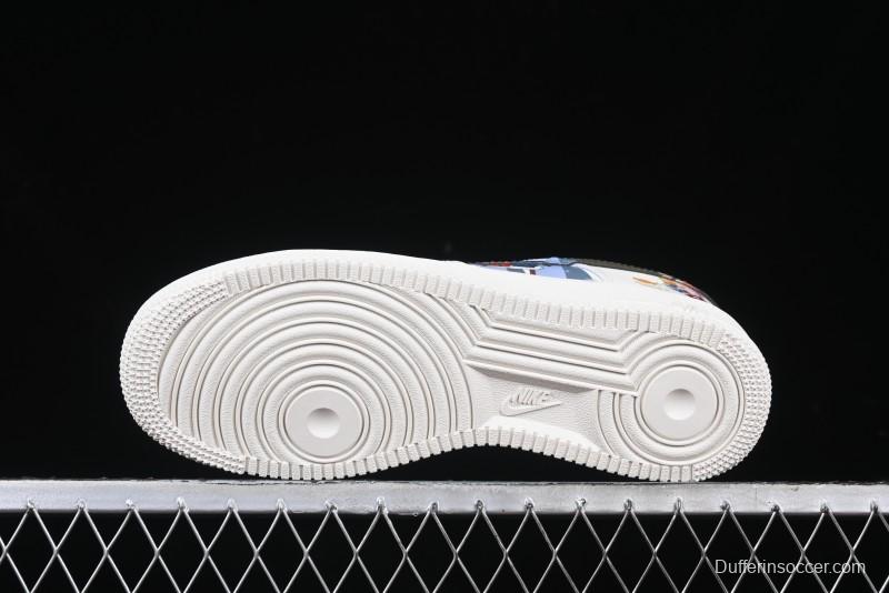 Nike Air Force 1 '07 Low Custom Christmas Party Casual Sneakers - DM0970-132