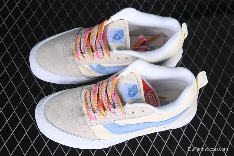 Vans Knu Skool Low-Top Retro Casual Vulcanized Sneakers - VN000CS00DX