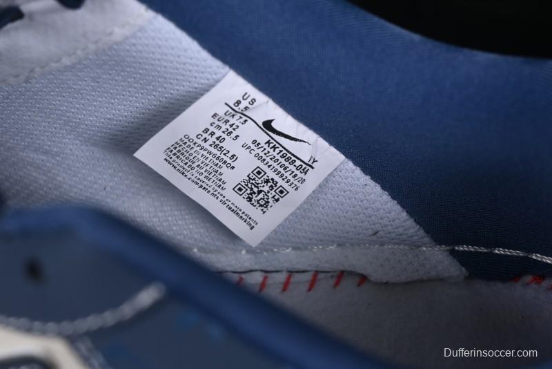 Nike Air Force 1 '07 Low Teddy Bear Collaboration Suede Blue Low-Top Casual Sneakers - KK1988-054