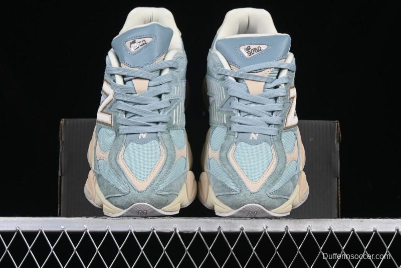 New Balance 9060 Retro Casual Running Sneakers with ABZORB Cushioning Technology - U9060FNB