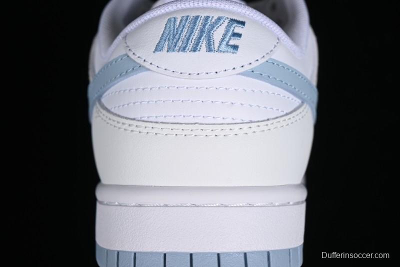 Nike SB Dunk Low Light Blue White Skateboarding Shoes - DV0831-109